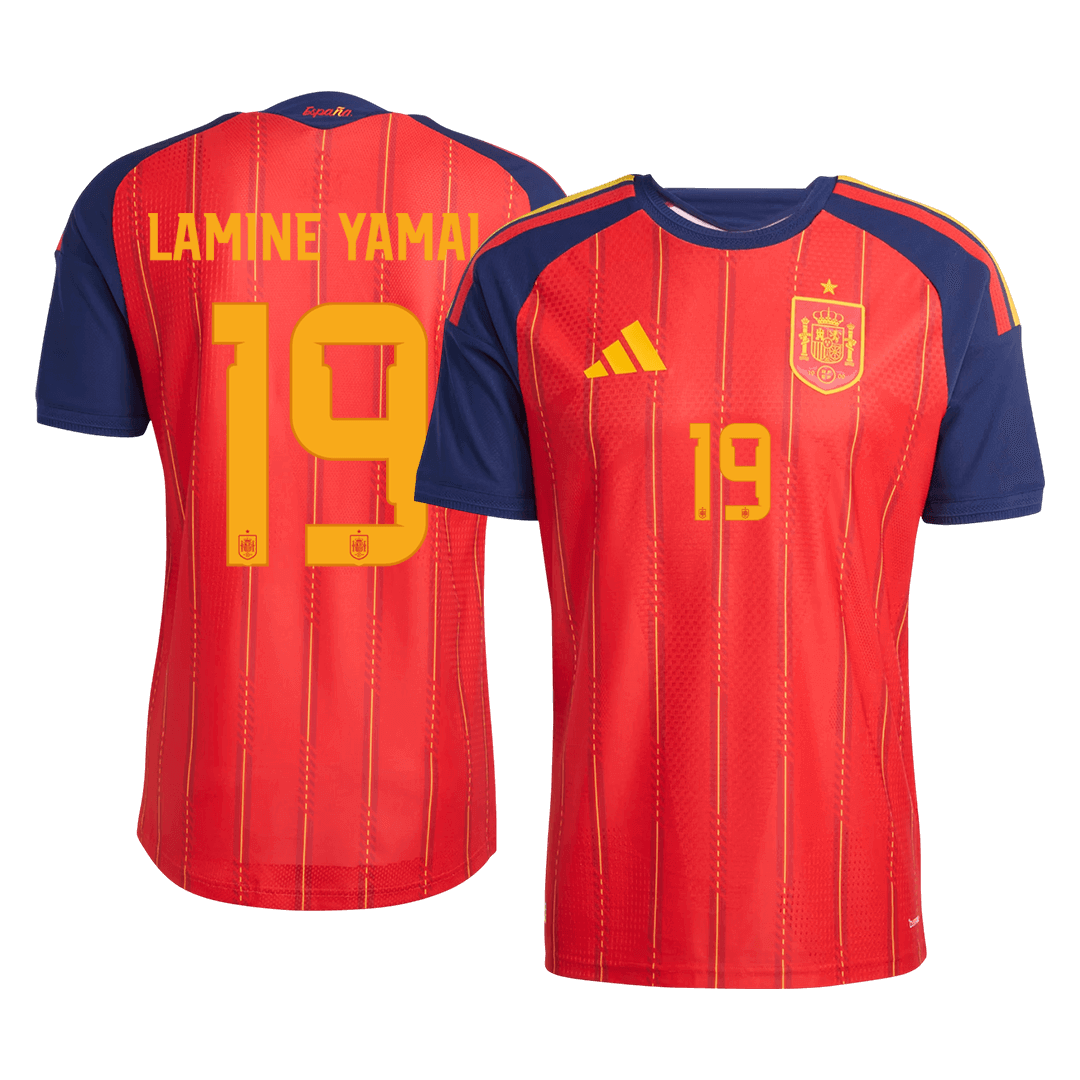 LAMINE YAMAL #19 Spain Home Player Version Jersey World Cup 2026 - gogoalshop