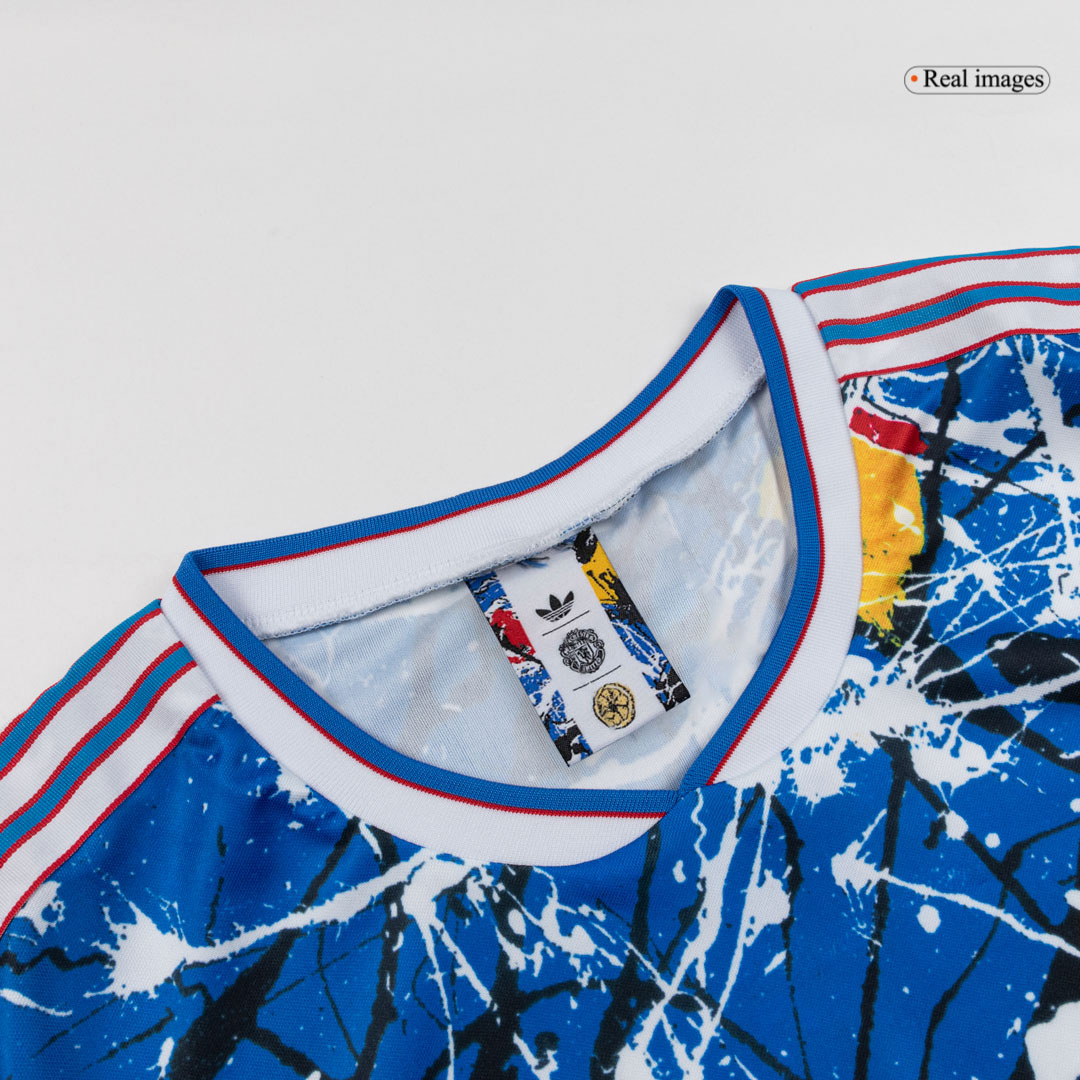 Manchester United x Stone Roses Long Sleeve Jersey 2025/26 - gogoalshop