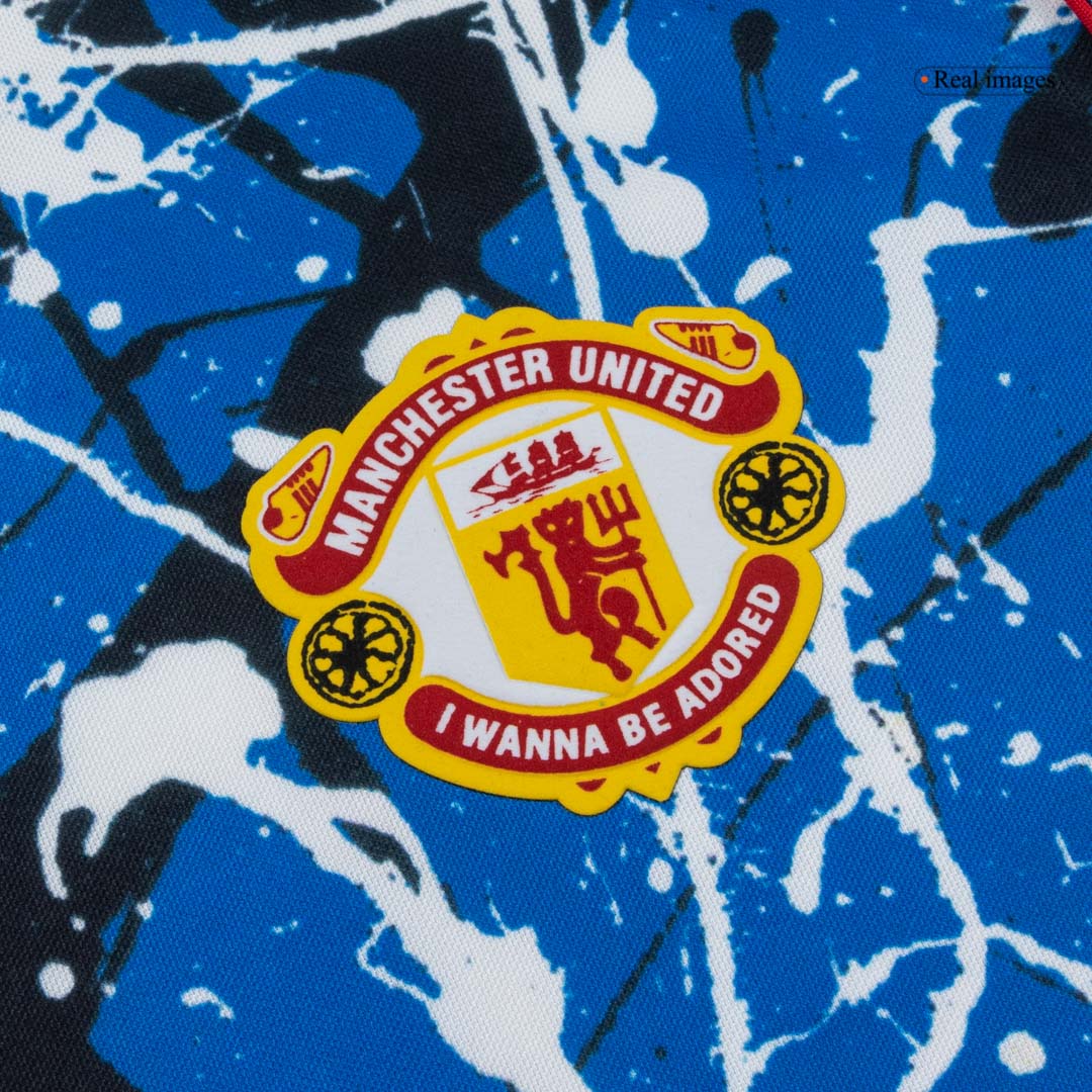 Manchester United x Stone Roses Long Sleeve Jersey 2025/26 - gogoalshop