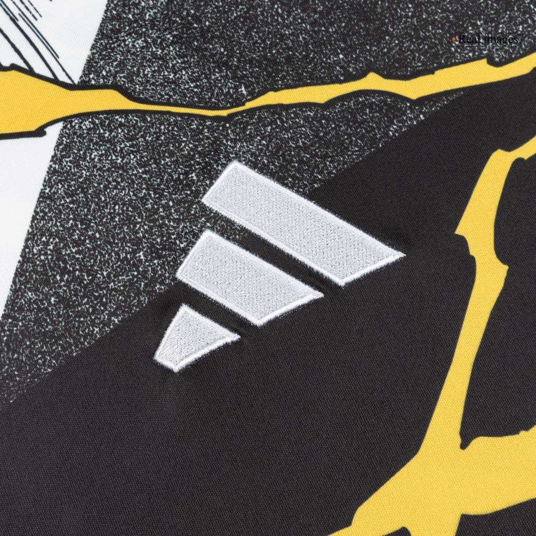 Real Madrid X Marvel Long Sleeve Jersey 25/26 Black&White - gogoalshop