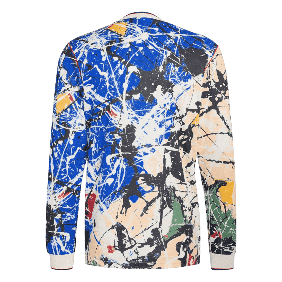 Manchester United x Stone Roses Long Sleeve Jersey 2025/26 - gogoalshop