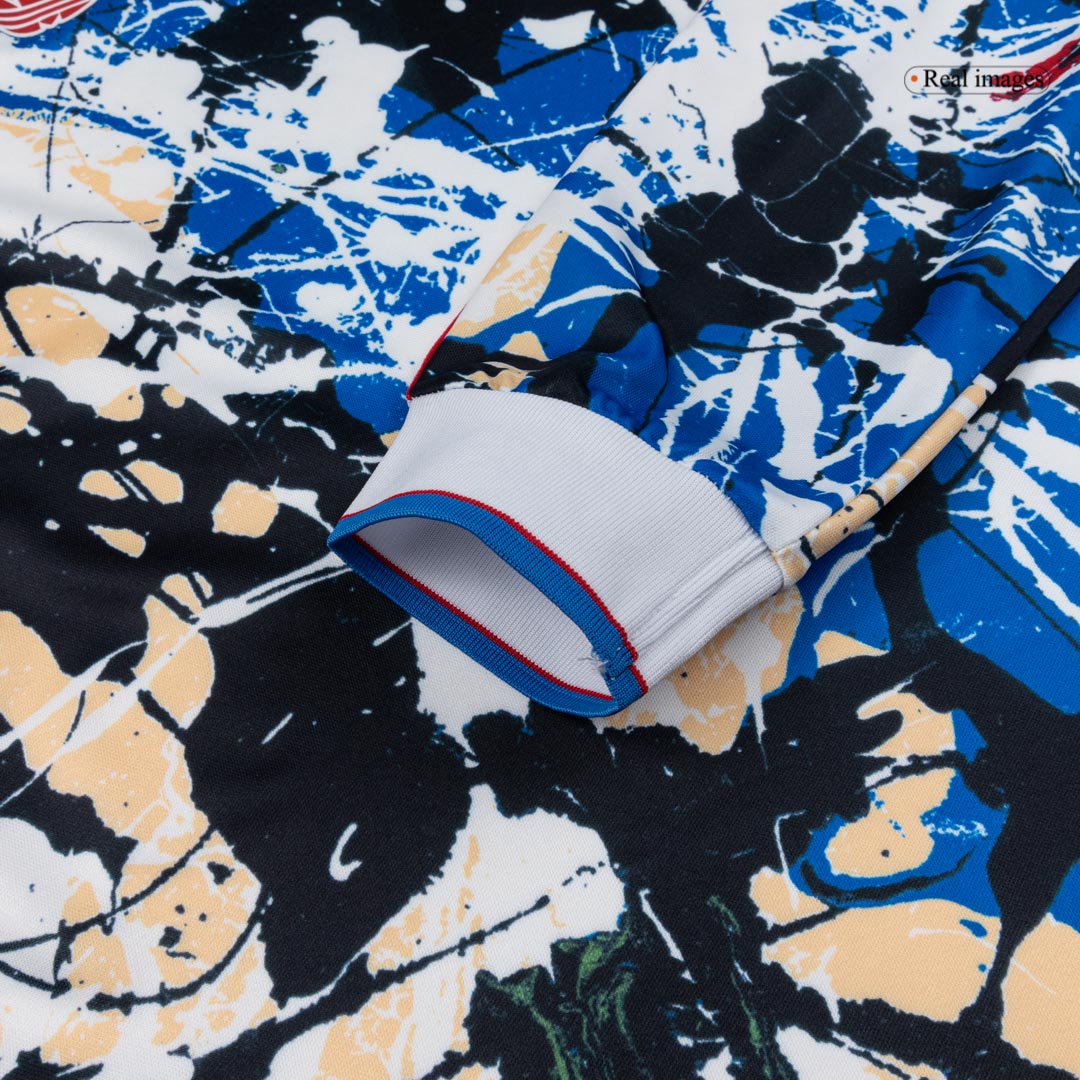 Manchester United x Stone Roses Long Sleeve Jersey 2025/26 - gogoalshop