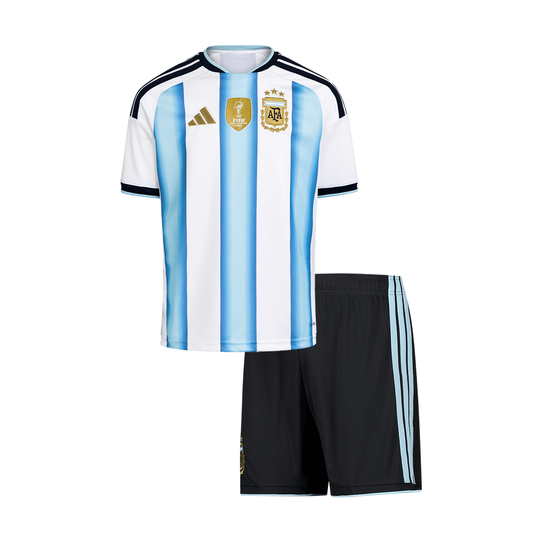 Argentina Home Kids Soccer Jerseys Kit World Cup 2026 - gogoalshop