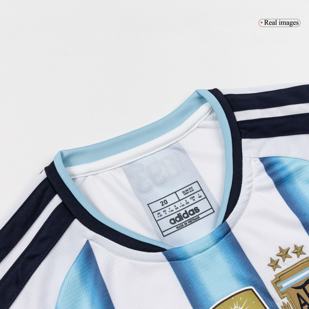Argentina Home Kids Soccer Jerseys Kit World Cup 2026 - gogoalshop