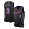 Unisex New York Knicks GIDDEY #3 Black Swingman Jersey 2025/26 - City Edition - gogoalshop