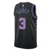 Unisex New York Knicks GIDDEY #3 Black Swingman Jersey 2025/26 - City Edition - gogoalshop