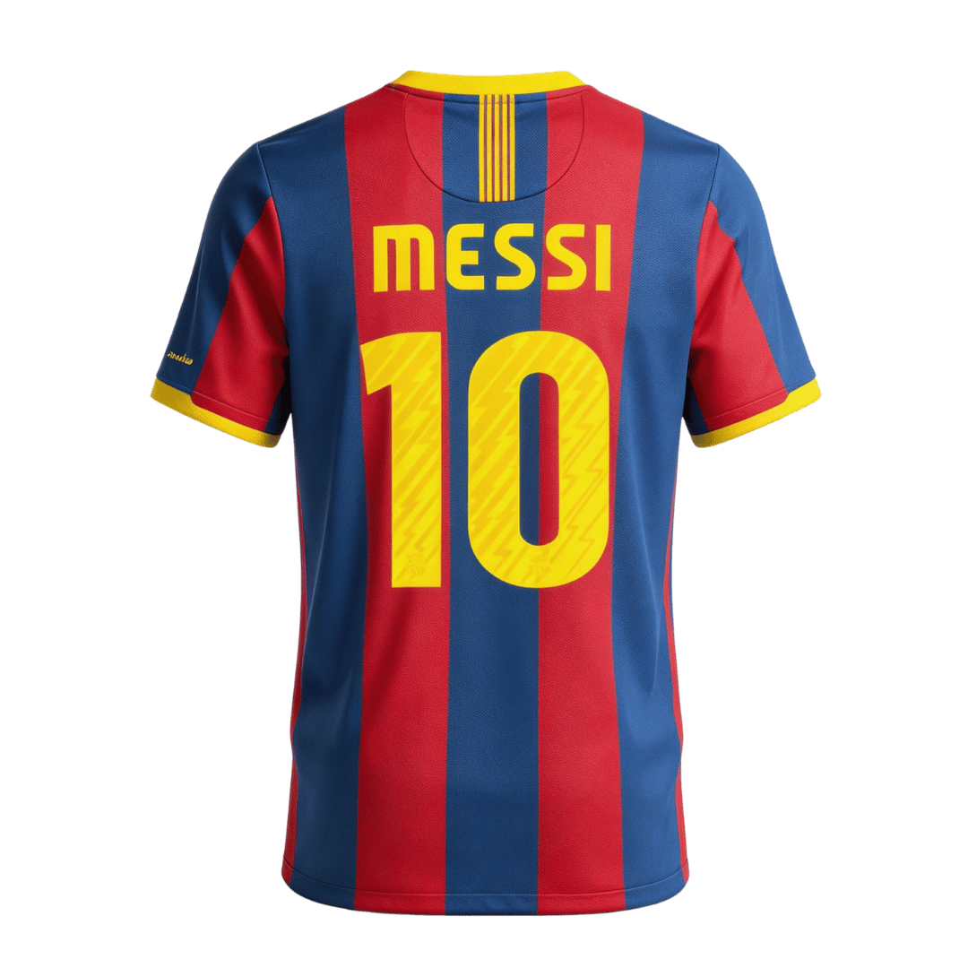 Retro Soccer Jersey MESSI #10 Barcelona Home 2010/11 - gogoalshop