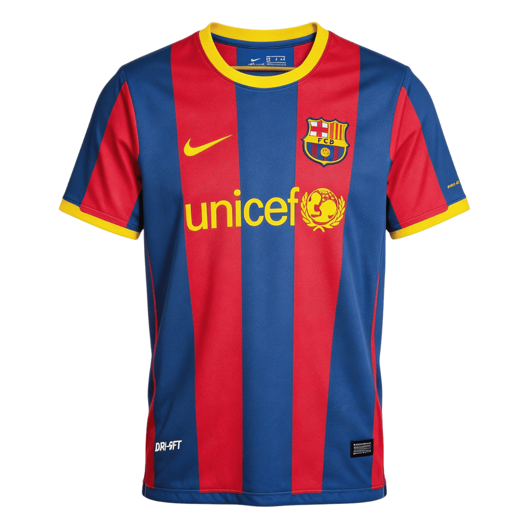Retro Soccer Jersey A.INIESTA #8 Barcelona Home 2010/11 - gogoalshop