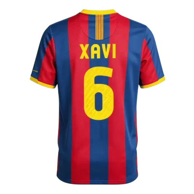 Retro Soccer Jersey XAVI #6 Barcelona Home 2010/11 - gogoalshop