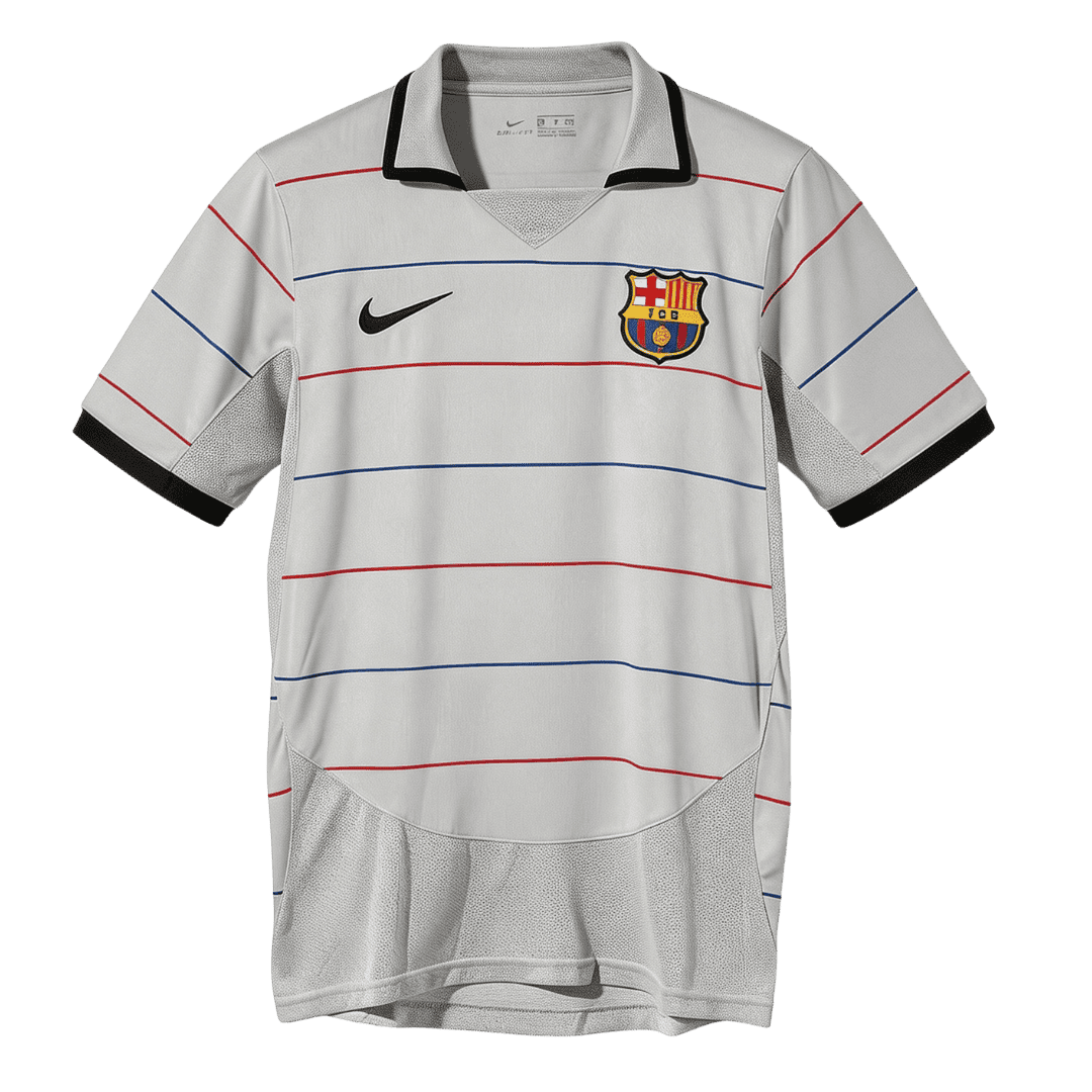 Retro Soccer Jersey Barcelona Away 2003/04 - gogoalshop