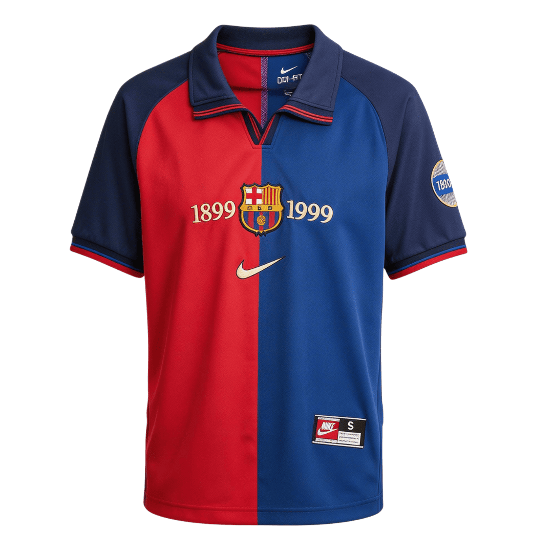 Retro Soccer Jersey Barcelona Home 1999/00 - gogoalshop