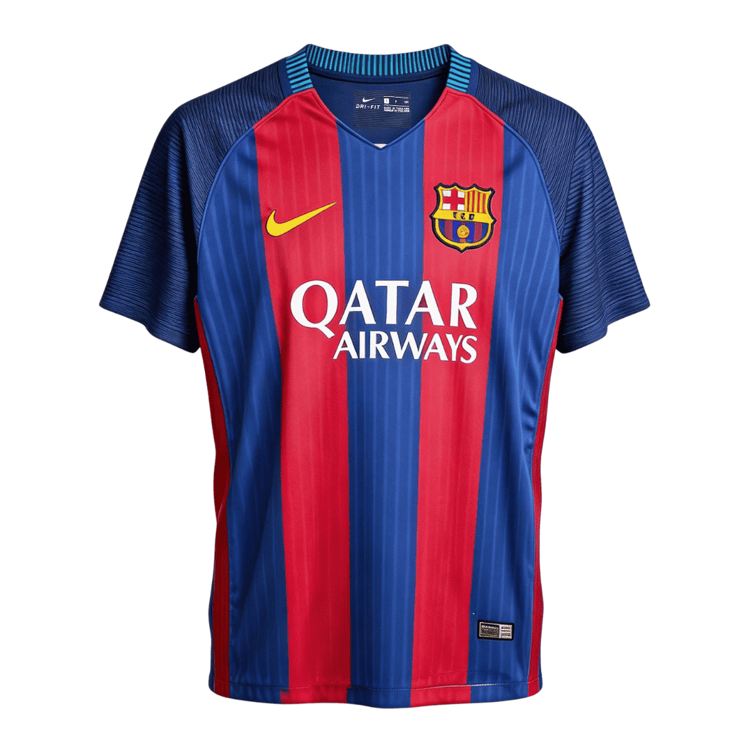 Retro Soccer Jersey Barcelona Home 2016/17 - gogoalshop