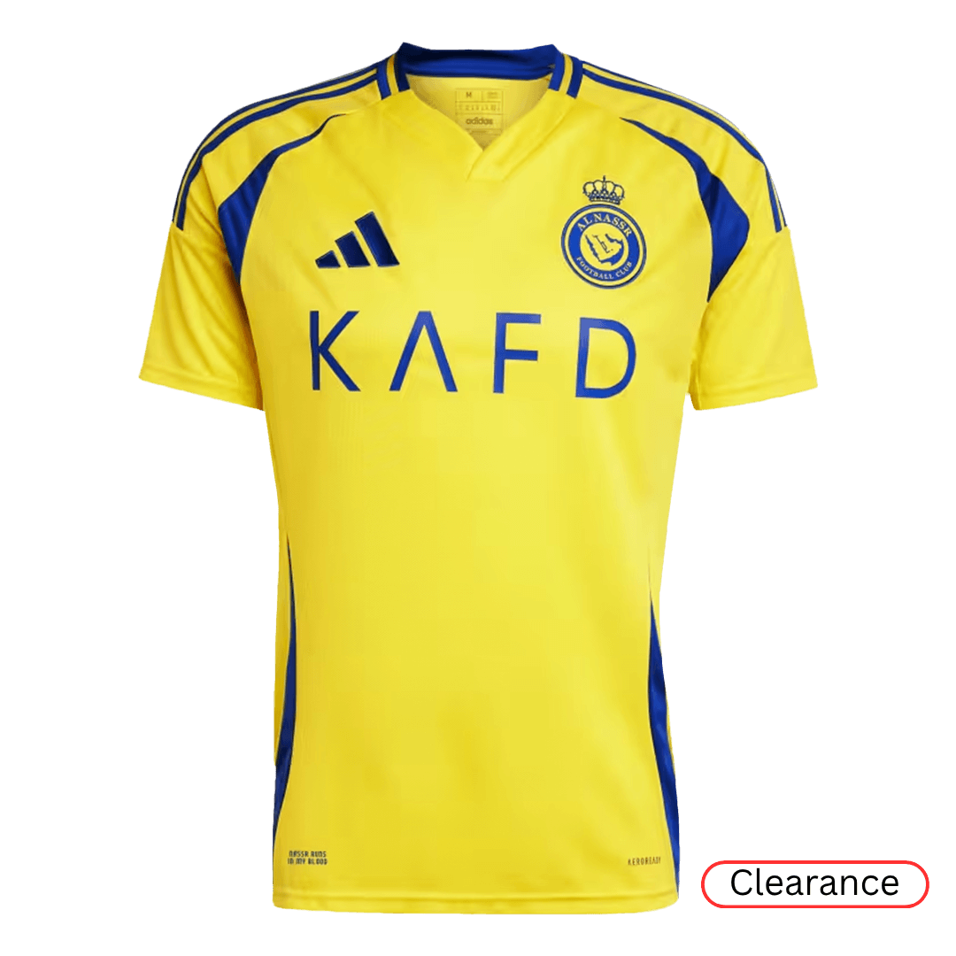 Al Nassr Home Soccer Jersey - gogoalshop
