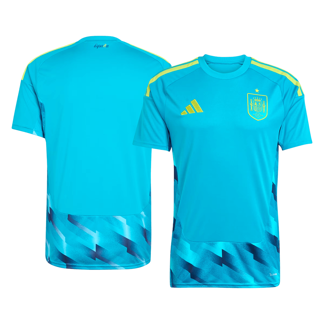 Spain Goalkeeper Soccer Jersey World Cup 2026 Blue - gogoalshop