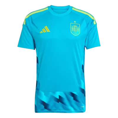 Spain Goalkeeper Soccer Jersey World Cup 2026 Blue - gogoalshop