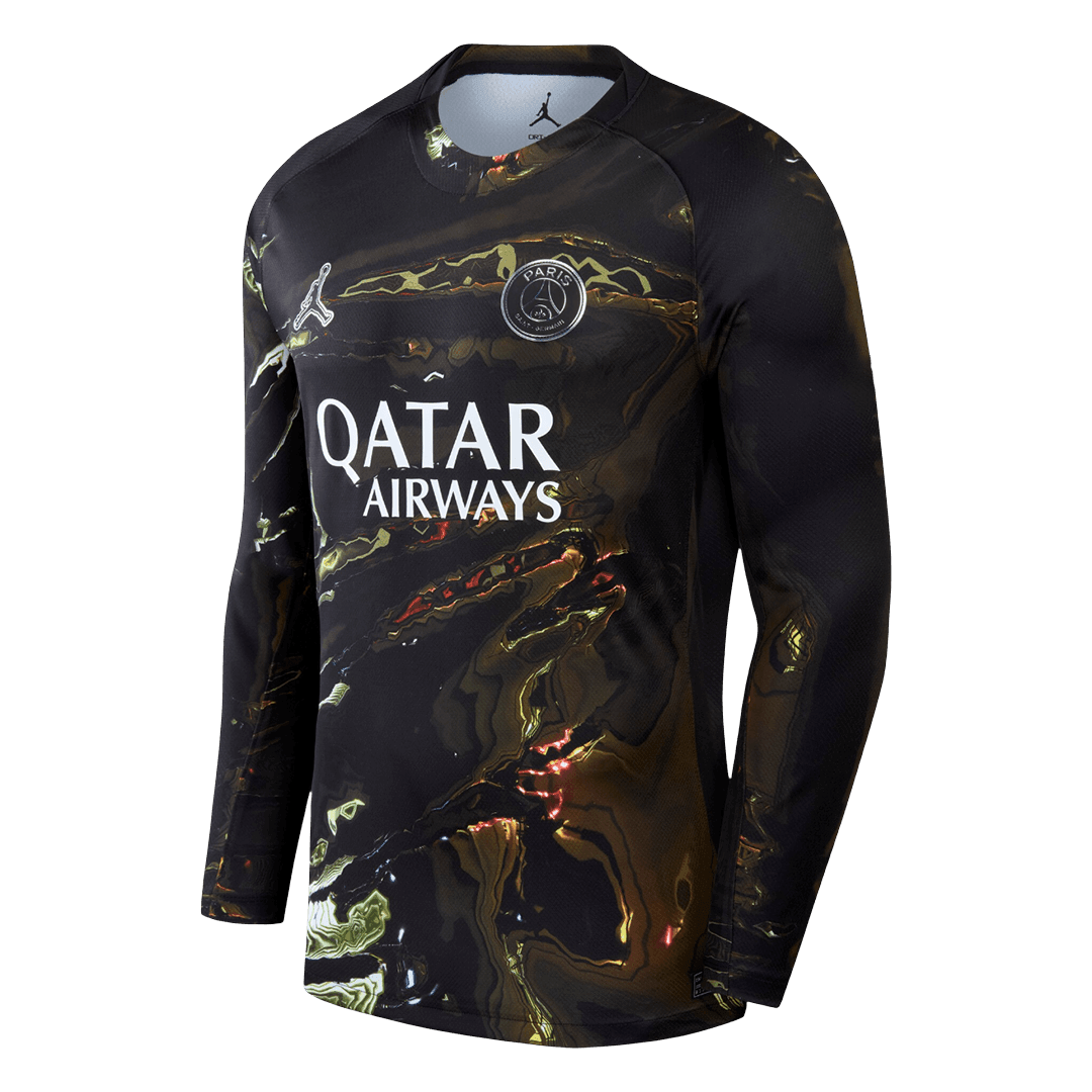 PSG Jordan Night Edition Long Sleeve Jersey 2025/26 - gogoalshop