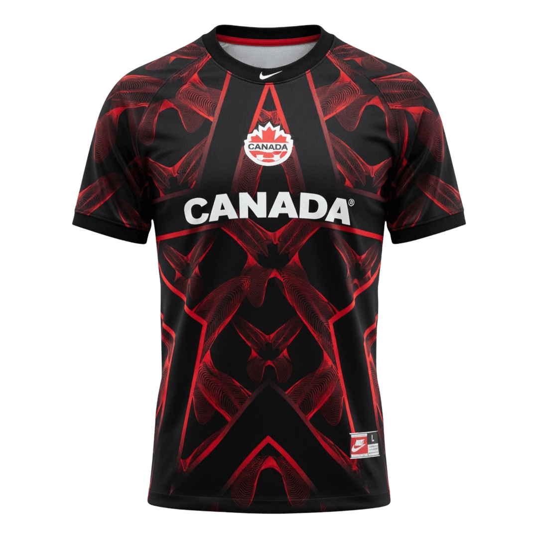 Canada Goalkeeper Soccer Jersey World Cup 2026 Red&Black - gogoalshop