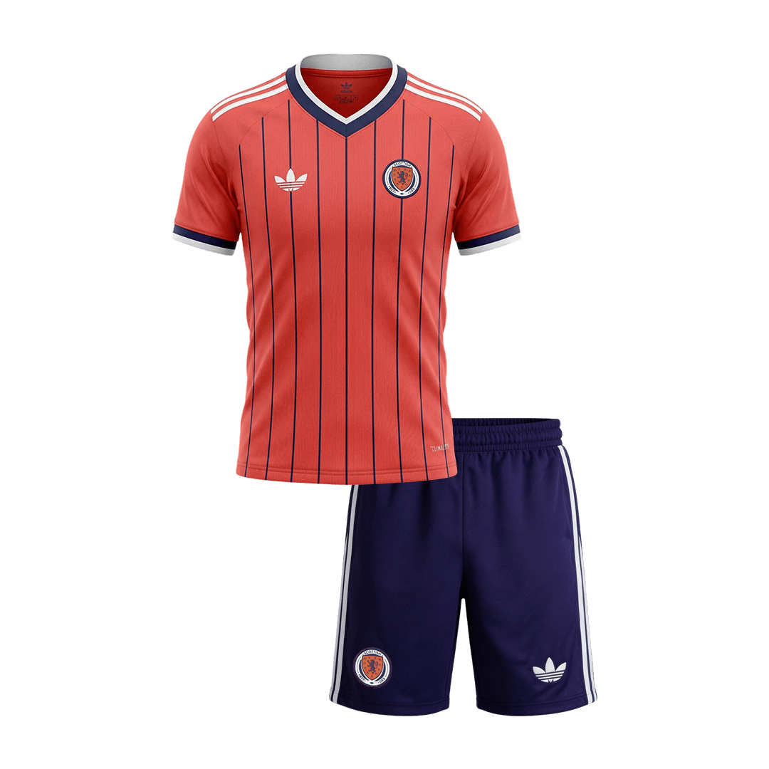 Scotland Away Kids Soccer Jerseys Kit World Cup 2026 - gogoalshop