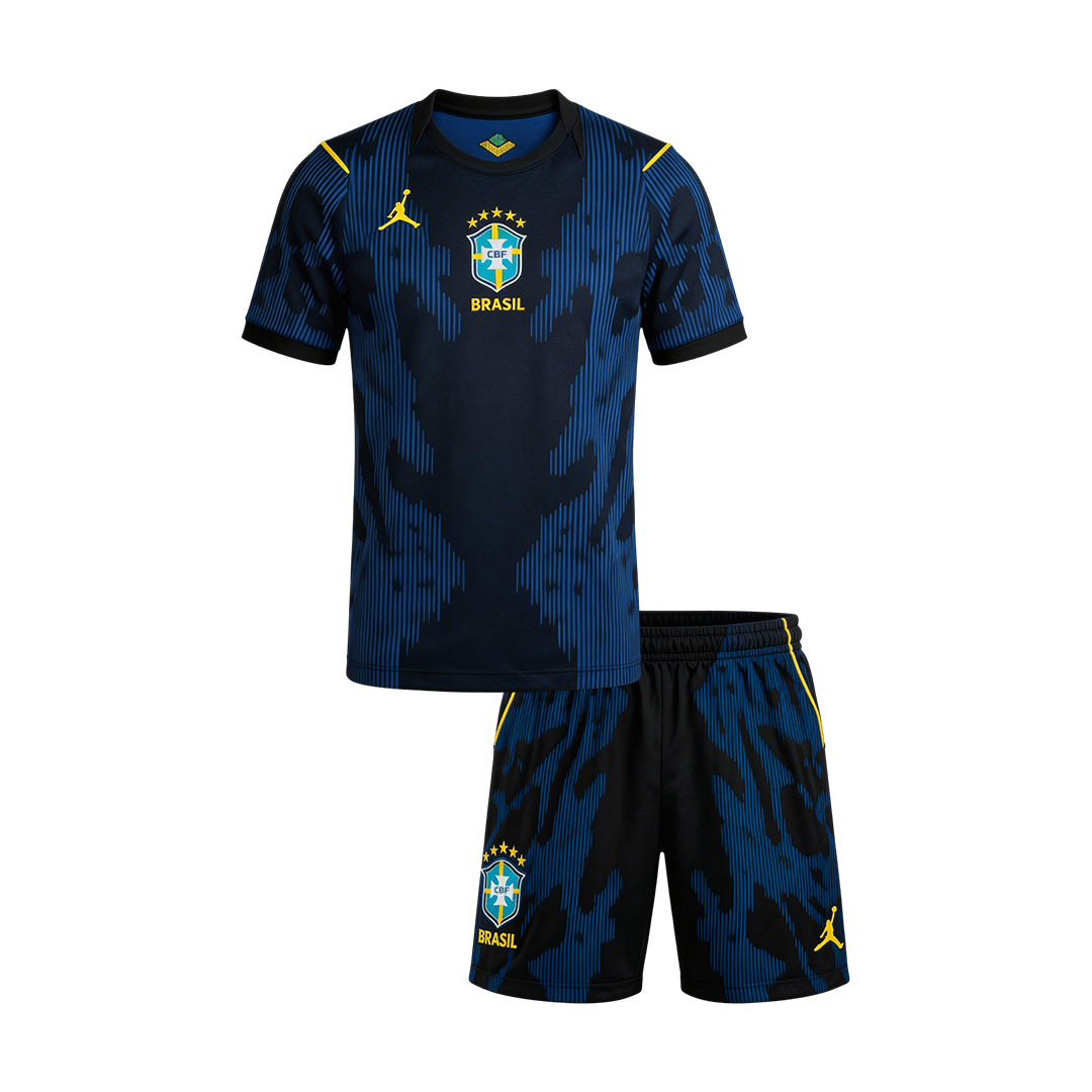 Brazil Away Kids Soccer Jerseys Kit World Cup 2026 - gogoalshop