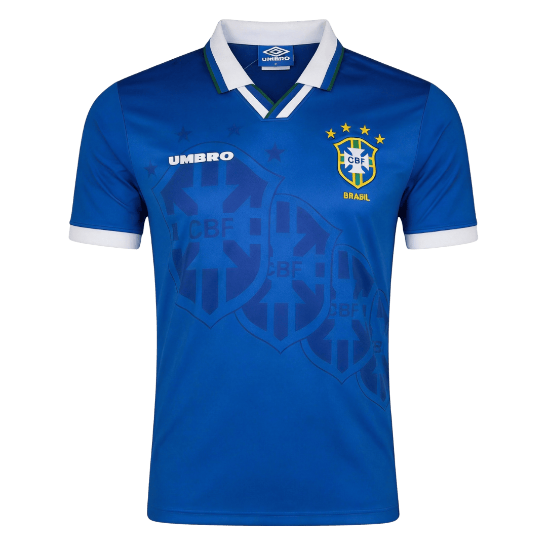 Retro Soccer Jersey Brazil Away 94/96 - gogoalshop