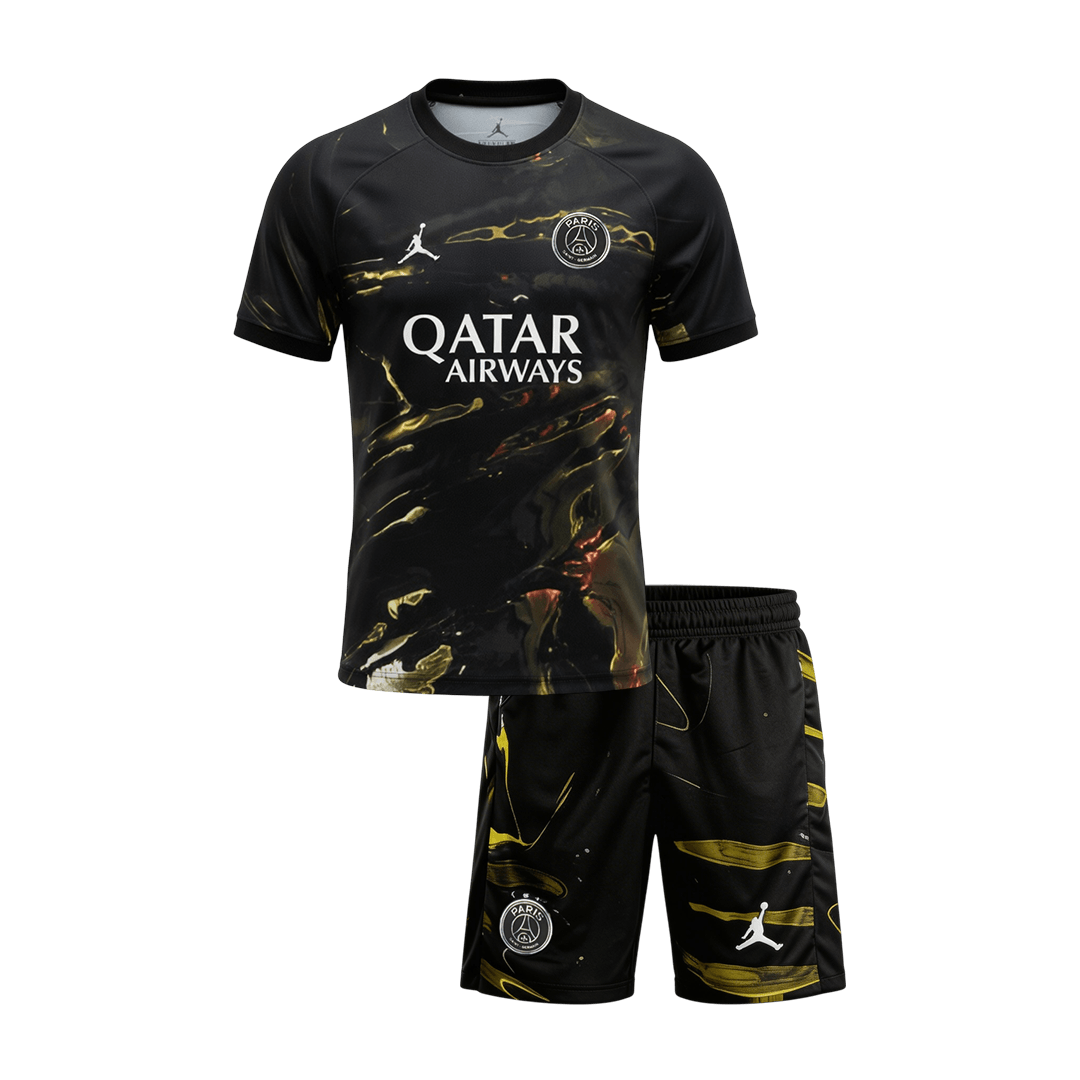 PSG Kids Jerseys Kit 2025/26 Jordan Night Edition - gogoalshop