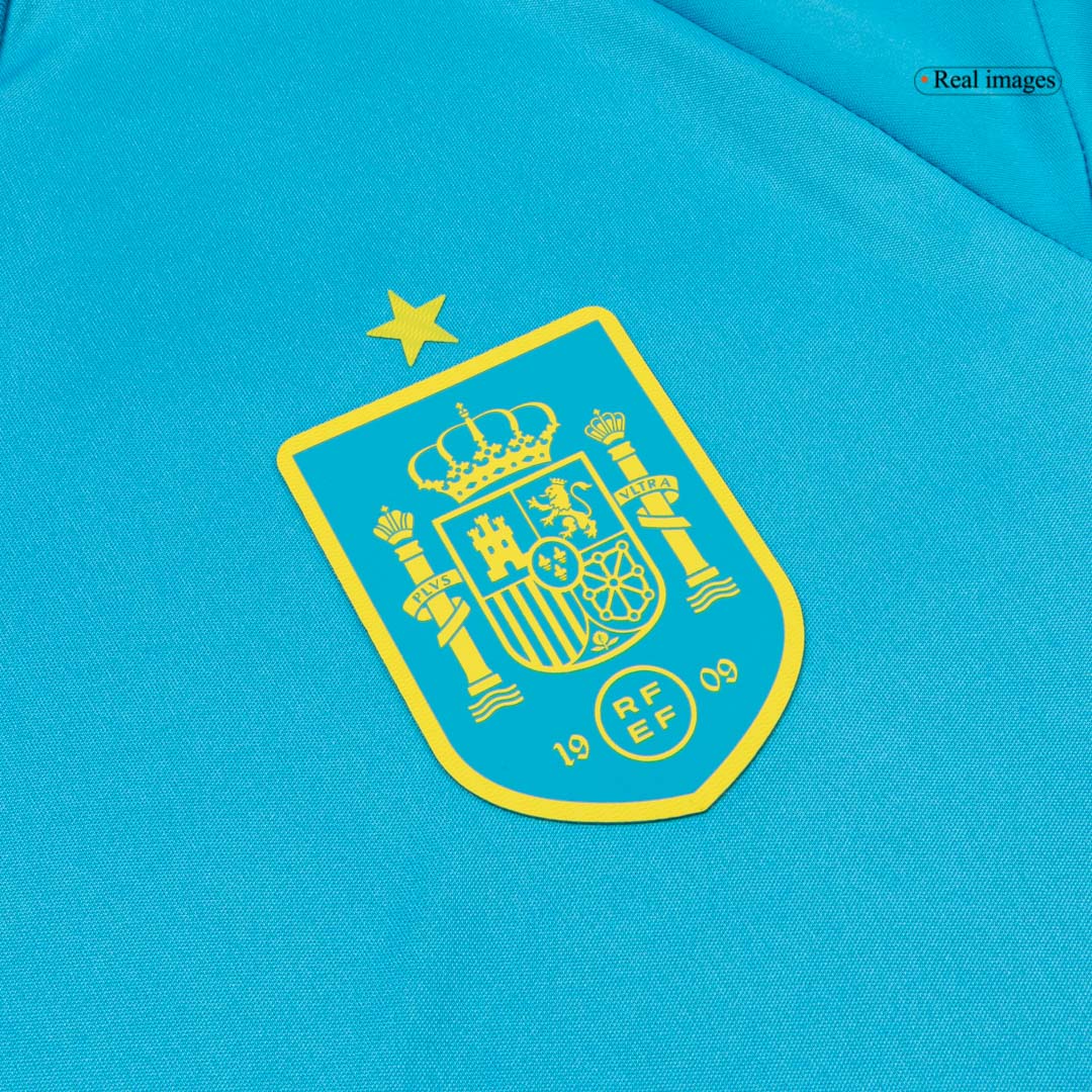 Spain Goalkeeper Soccer Jersey World Cup 2026 Blue - gogoalshop