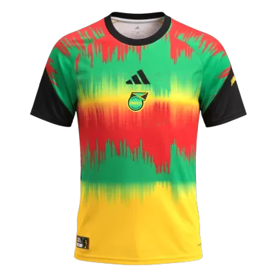 Jamaica Pre-Match Soccer Jersey World Cup 2026 Colorful - gogoalshop
