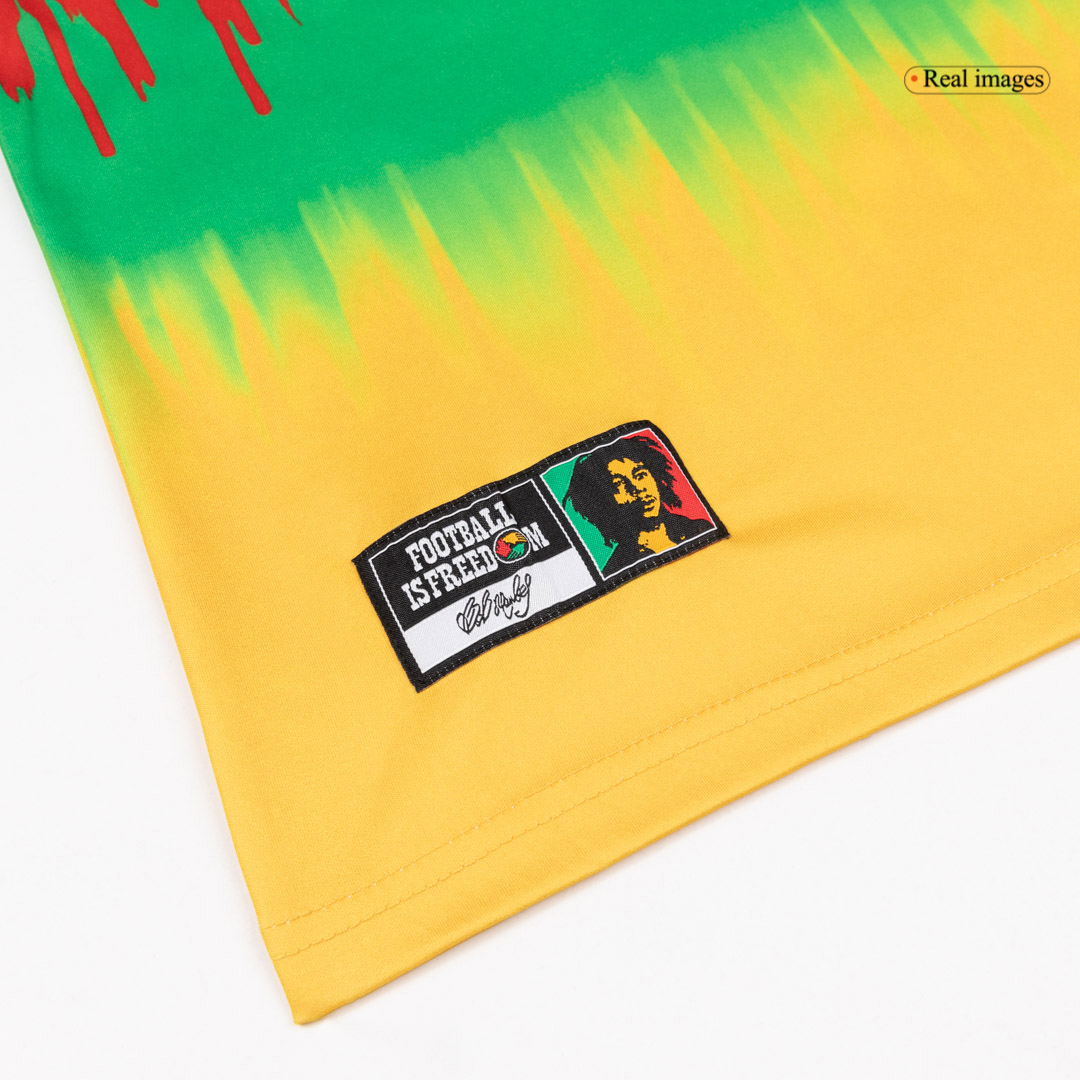Jamaica Pre-Match Soccer Jersey World Cup 2026 Colorful - gogoalshop