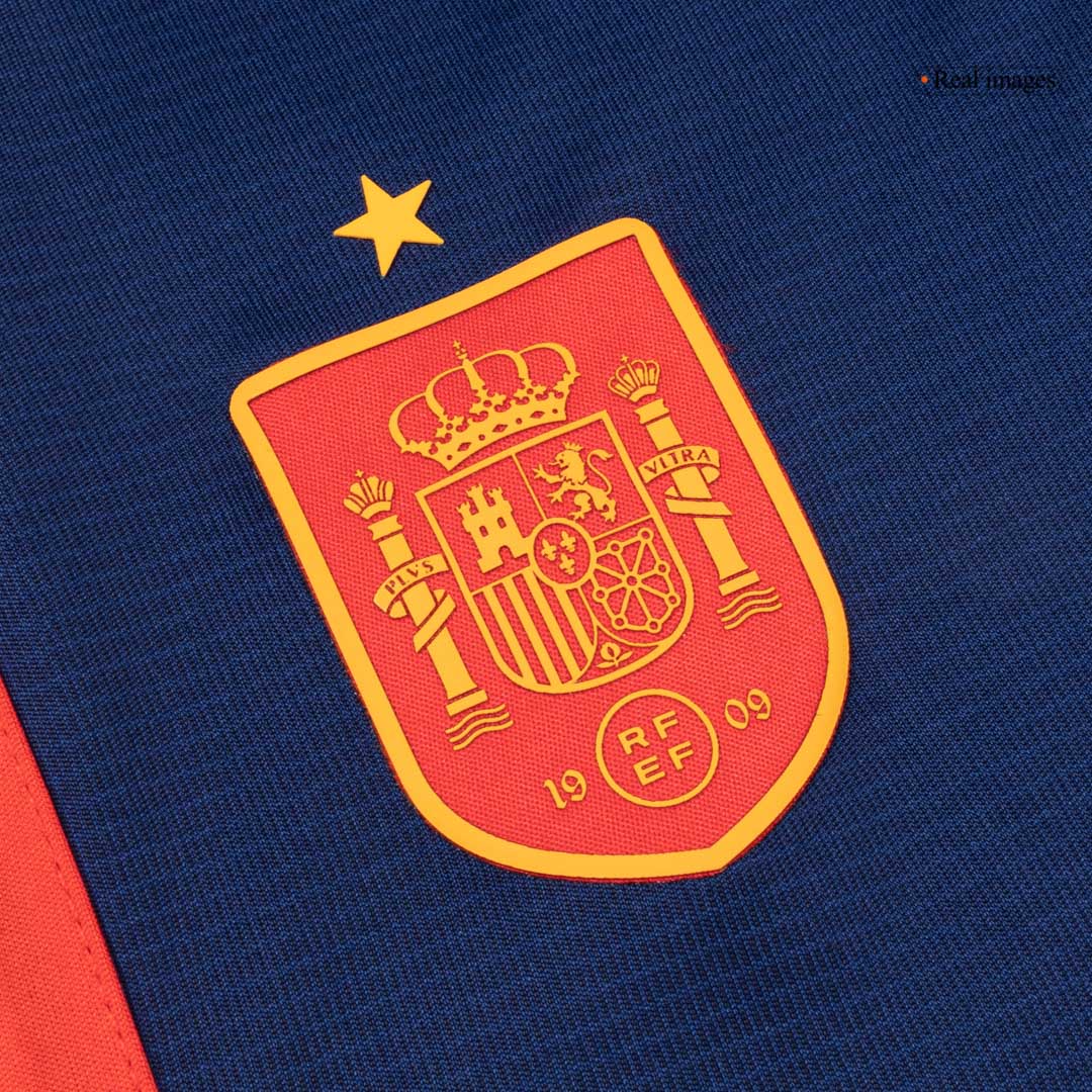Spain Home World Cup Kids Soccer Jerseys Full Kit 2026 - gogoalshop