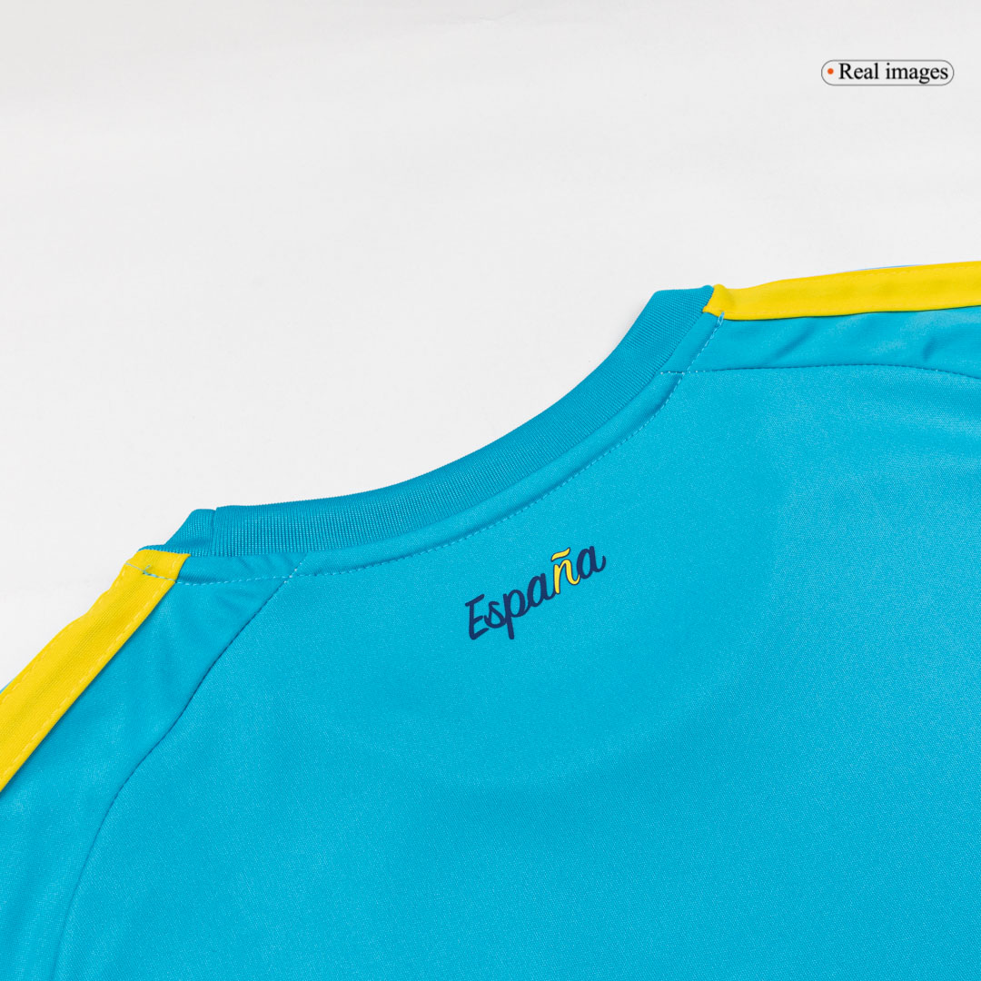 Spain Goalkeeper Soccer Jersey World Cup 2026 Blue - gogoalshop