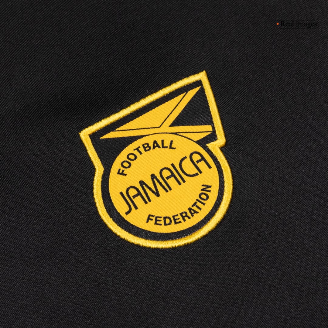 Jamaica Pre-Match Soccer Jersey World Cup 2026 Black - gogoalshop