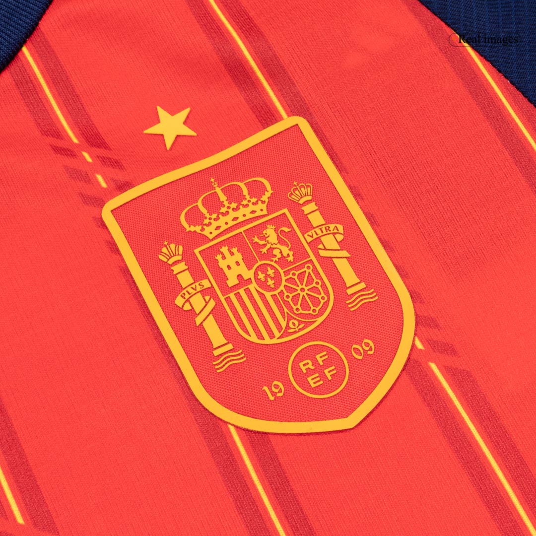 Spain Home World Cup Kids Soccer Jerseys Kit 2026 - gogoalshop