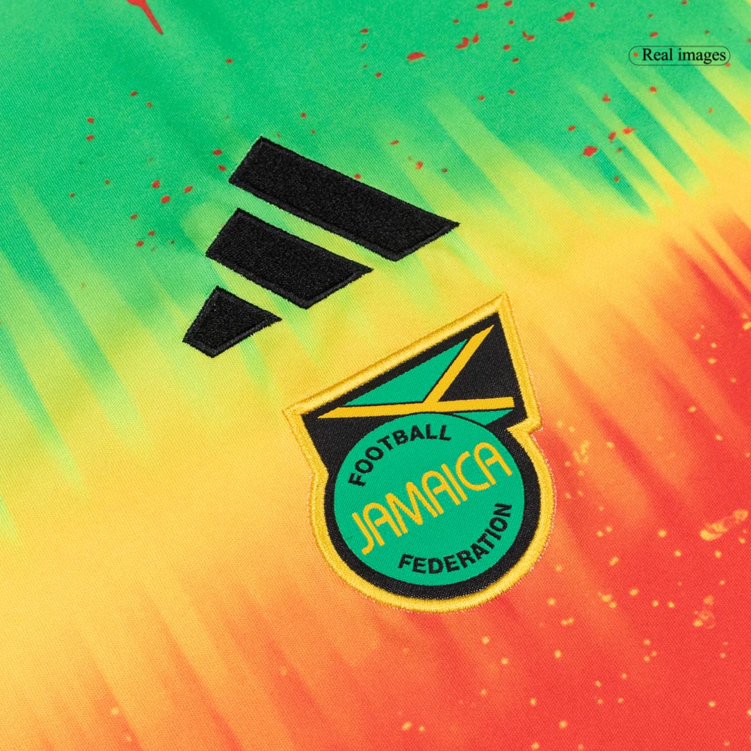 Jamaica Pre-Match Soccer Jersey World Cup 2026 Colorful - gogoalshop