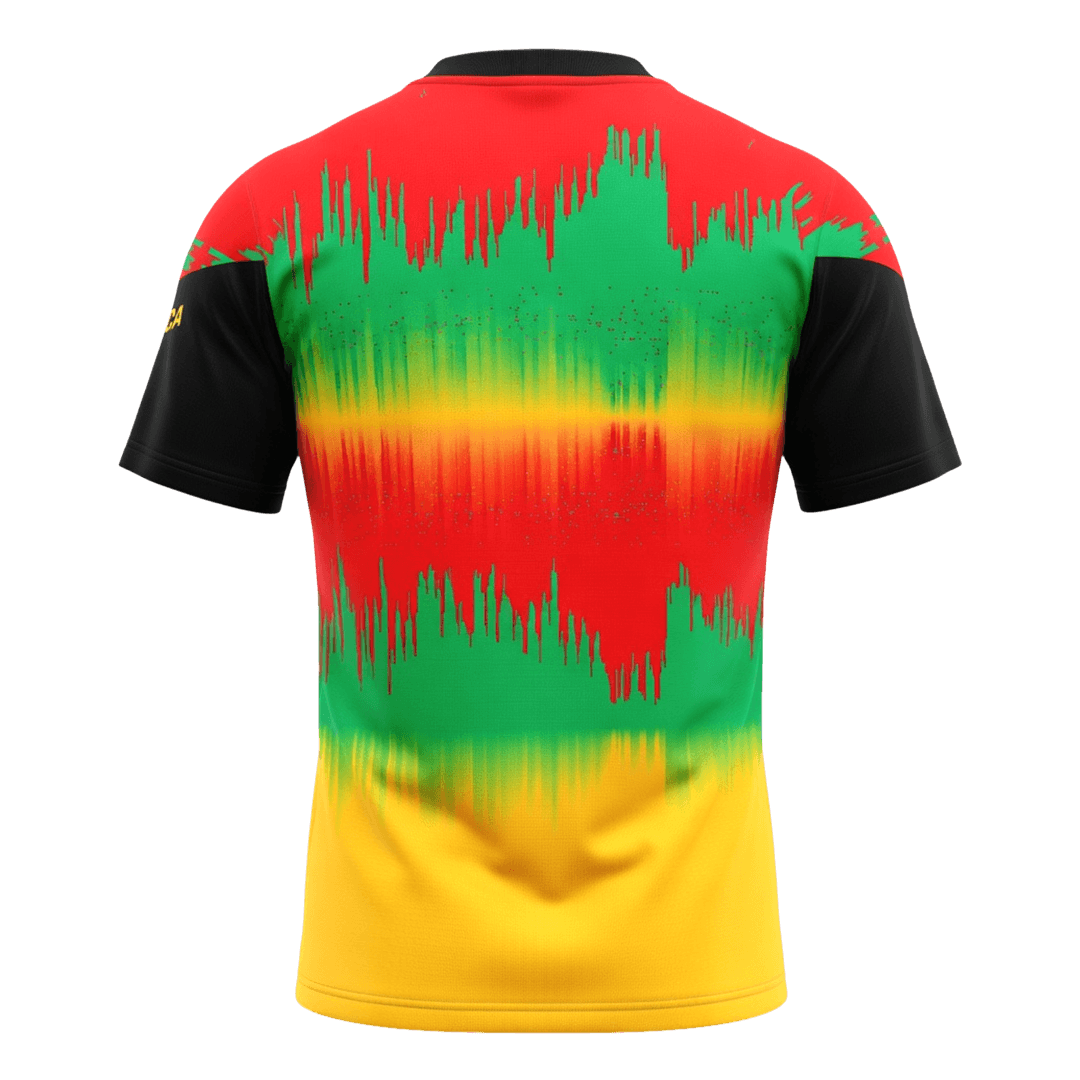 Jamaica Pre-Match Soccer Jersey World Cup 2026 Colorful - gogoalshop