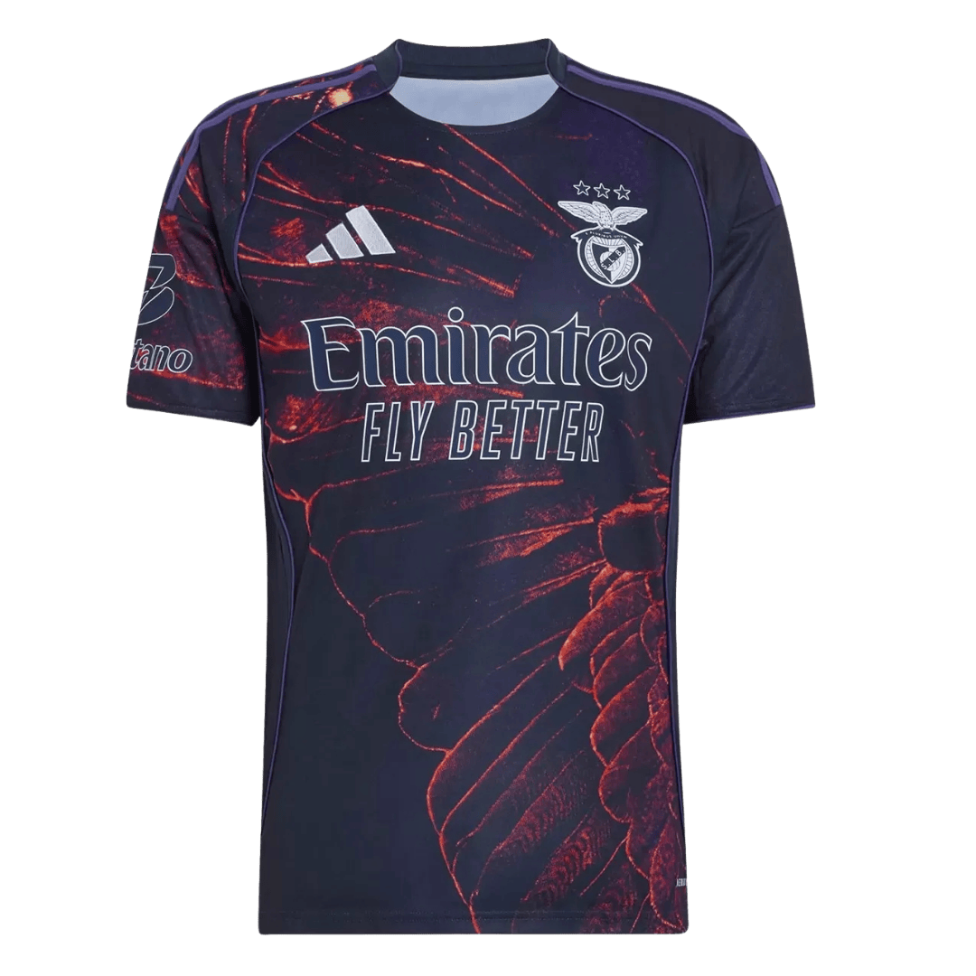 Benfica Fourth Soccer Jersey 2025/26 - gogoalshop