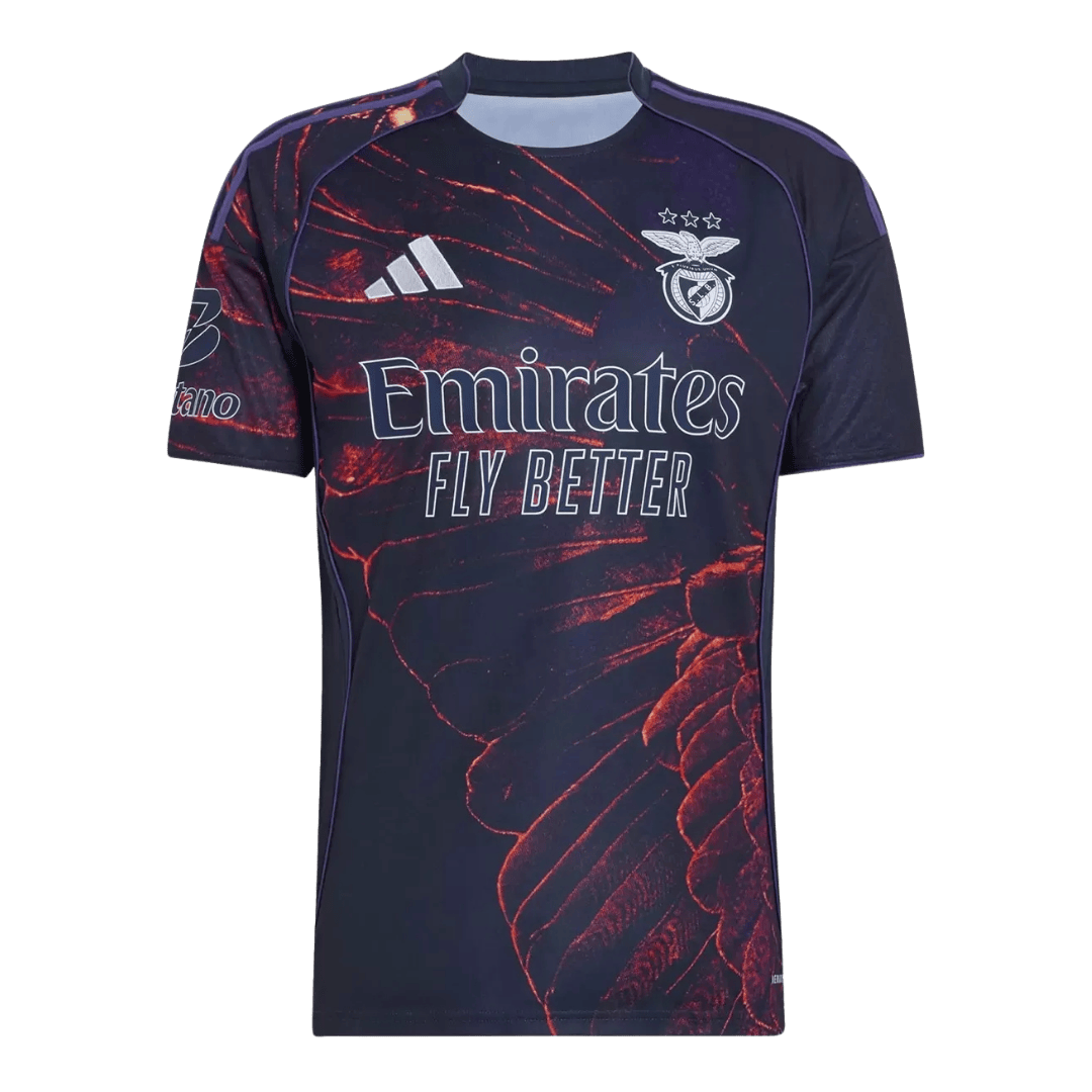 Benfica Fourth Soccer Jersey 2025/26 - gogoalshop