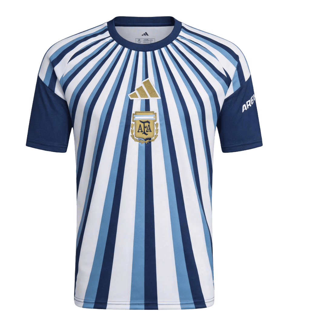 Argentina Pre-Match Soccer Jersey World Cup 2026 Navy - gogoalshop