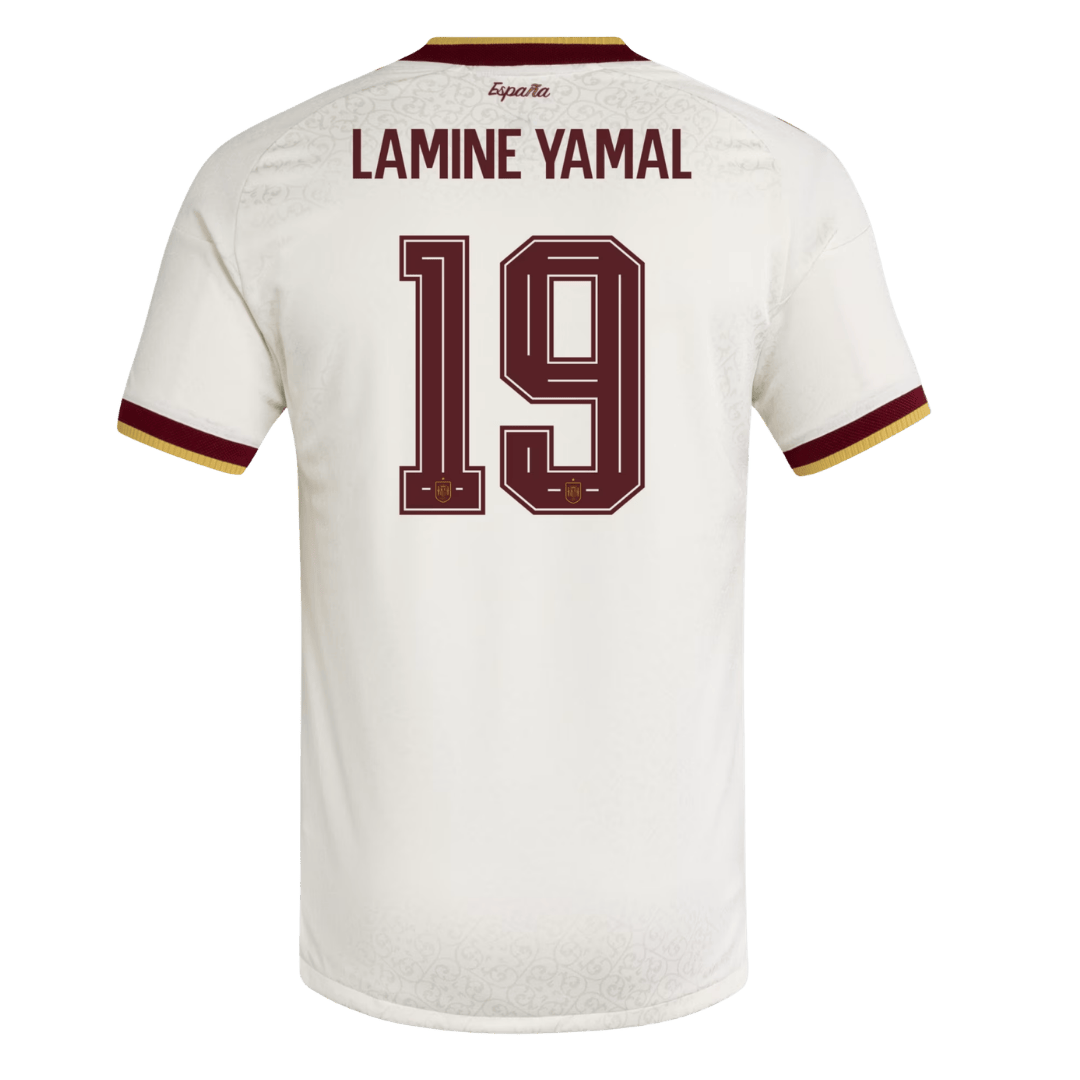 LAMINE YAMAL #19 Spain Away Player Version Jersey World Cup 2026 - gogoalshop