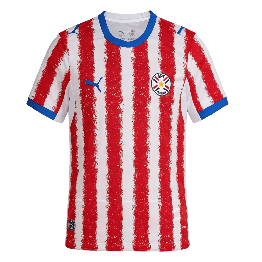 Paraguay Home Soccer Jersey World Cup 2026 - gogoalshop