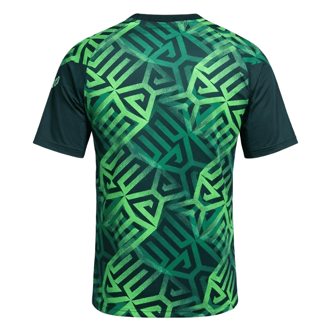 Mexico Pre-Match Soccer Jersey World Cup 2026 Green - gogoalshop