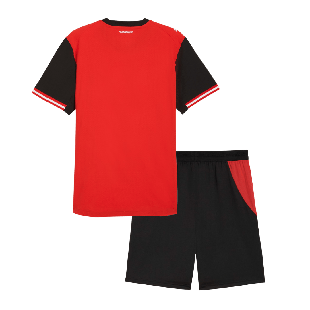 Austria Home Kids Soccer Jerseys Kit World Cup 2026 - gogoalshop