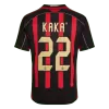 Retro Soccer Jersey KAKA' #22 AC Milan Home 2006/07 - gogoalshop