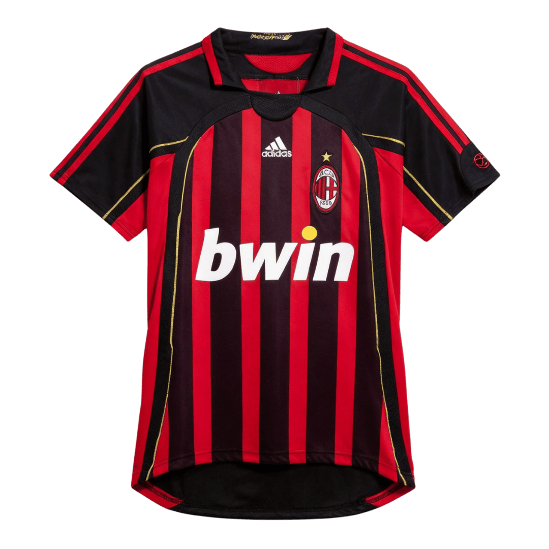 Retro Soccer Jersey KAKA' #22 AC Milan Home 2006/07 - gogoalshop