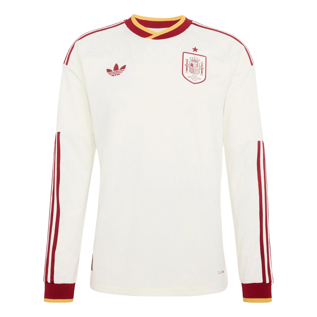 Spain Away Long Sleeve Jersey World Cup 2026 - gogoalshop
