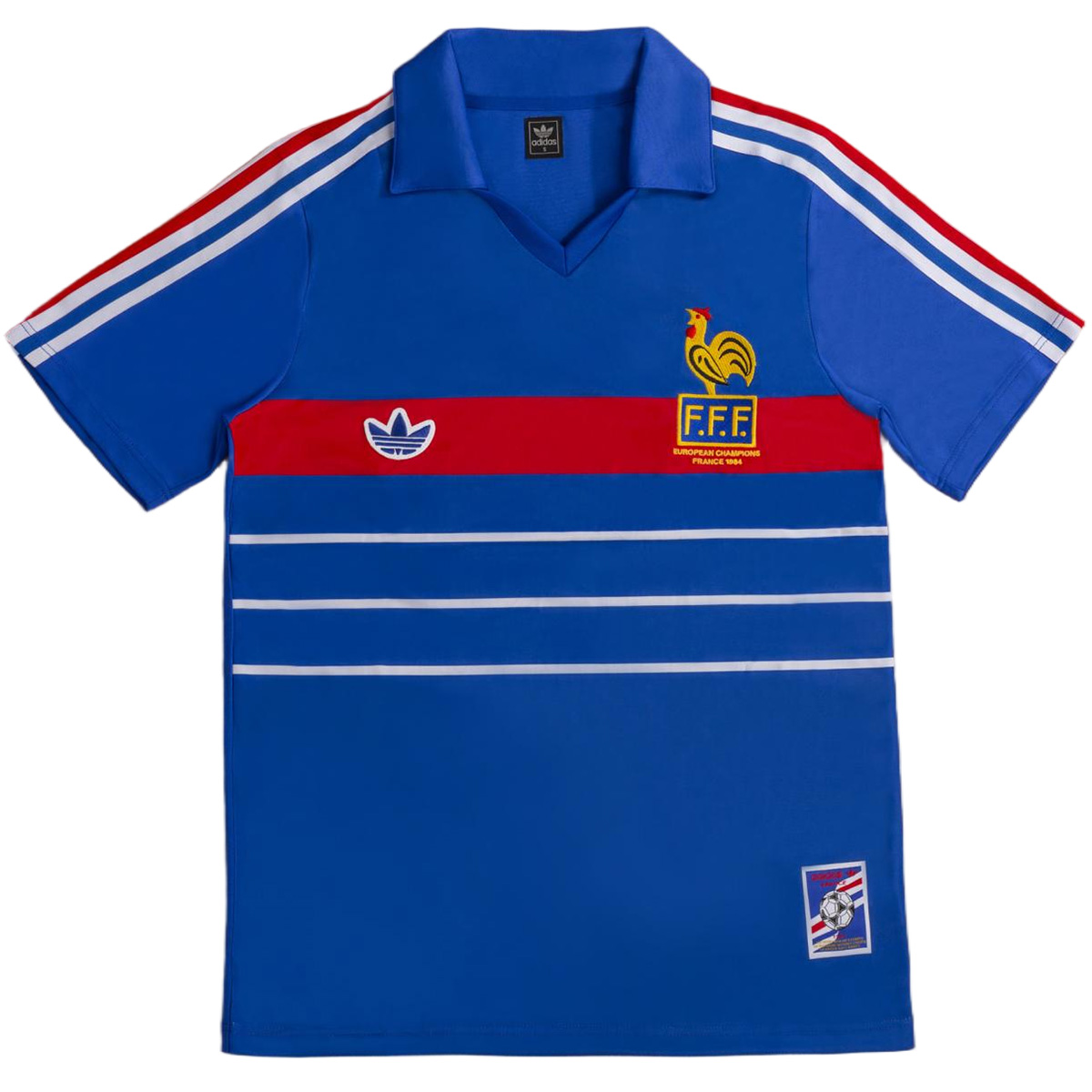 Retro Soccer Jersey France Home 1984 - gogoalshop