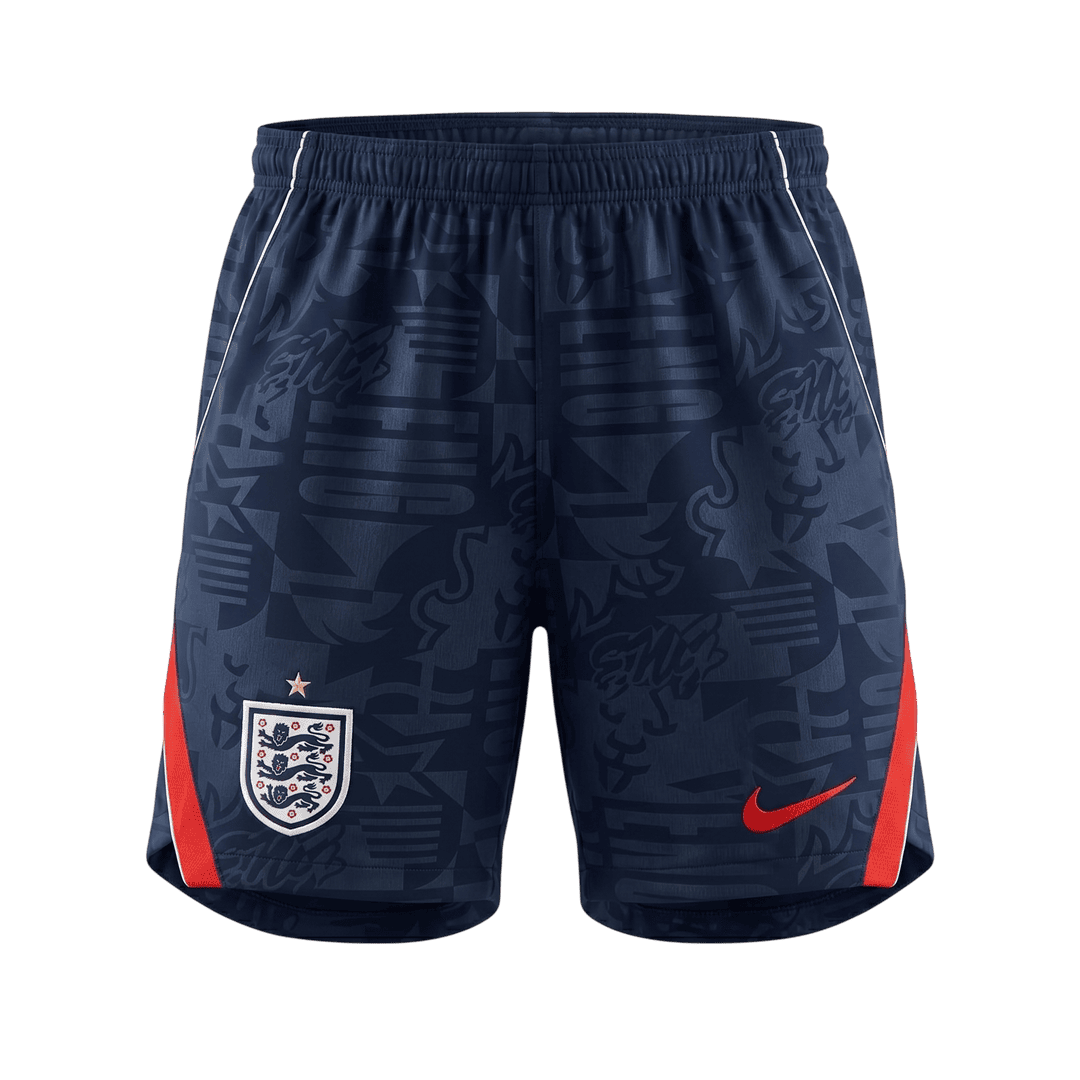 England Away Soccer Shorts World Cup 2026 - gogoalshop