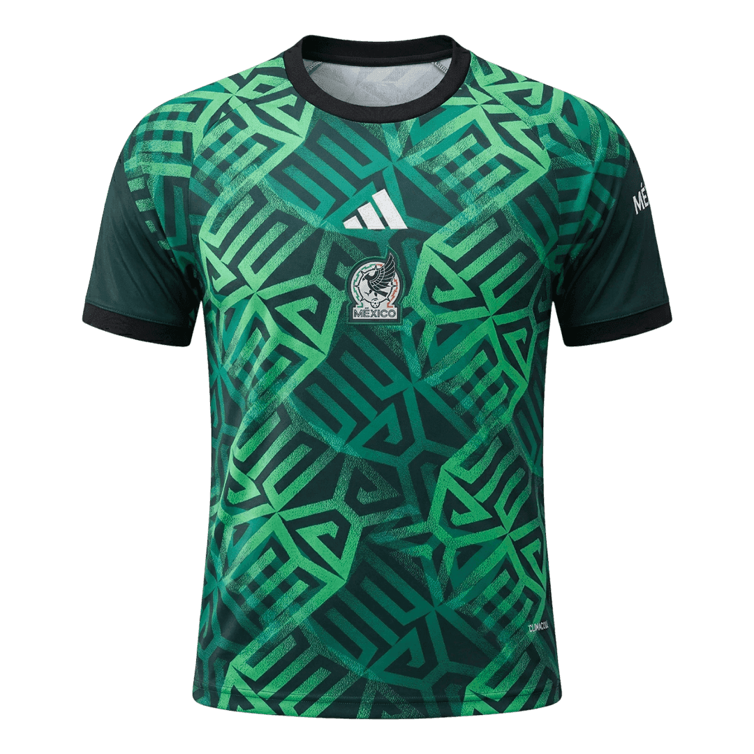Mexico Pre-Match Soccer Jersey World Cup 2026 Green - gogoalshop