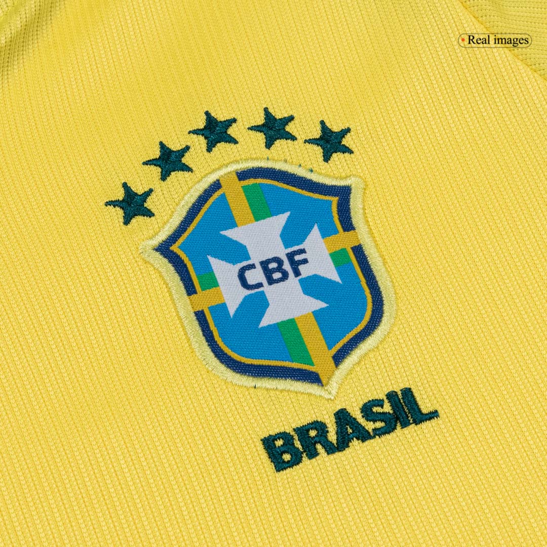 Brazil Home Kids Soccer Jerseys Kit World Cup 2026 - gogoalshop