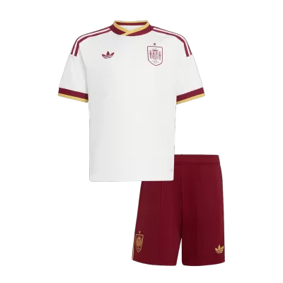 Spain Away Kids Soccer Jerseys Kit World Cup 2026 - gogoalshop