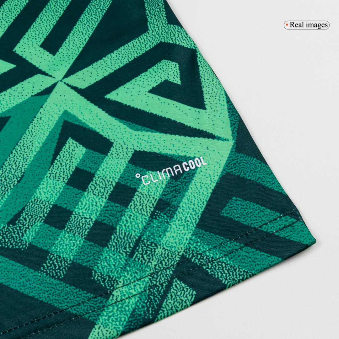 Mexico Pre-Match Soccer Jersey World Cup 2026 Green - gogoalshop